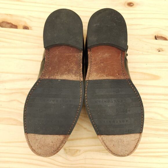 Bostonian Stockbridge Mens Cap Toe Oxfords Sz 9 EEE Extra Wide Black Dress Shoes - Picture 7 of 11